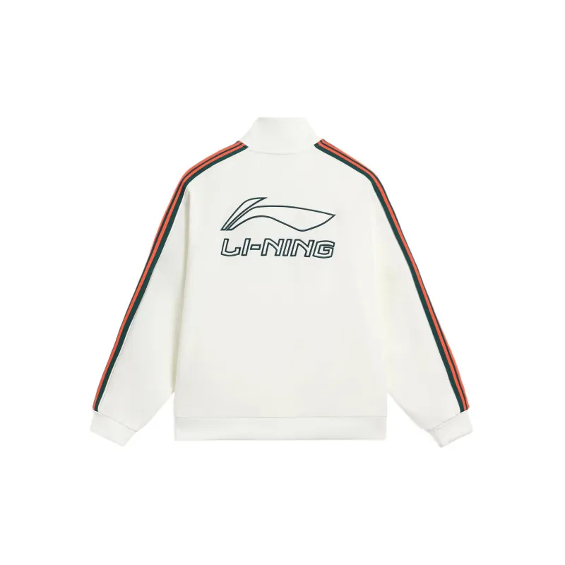 LiNing Sports Fashion Collection Jacket Unisex White-1
