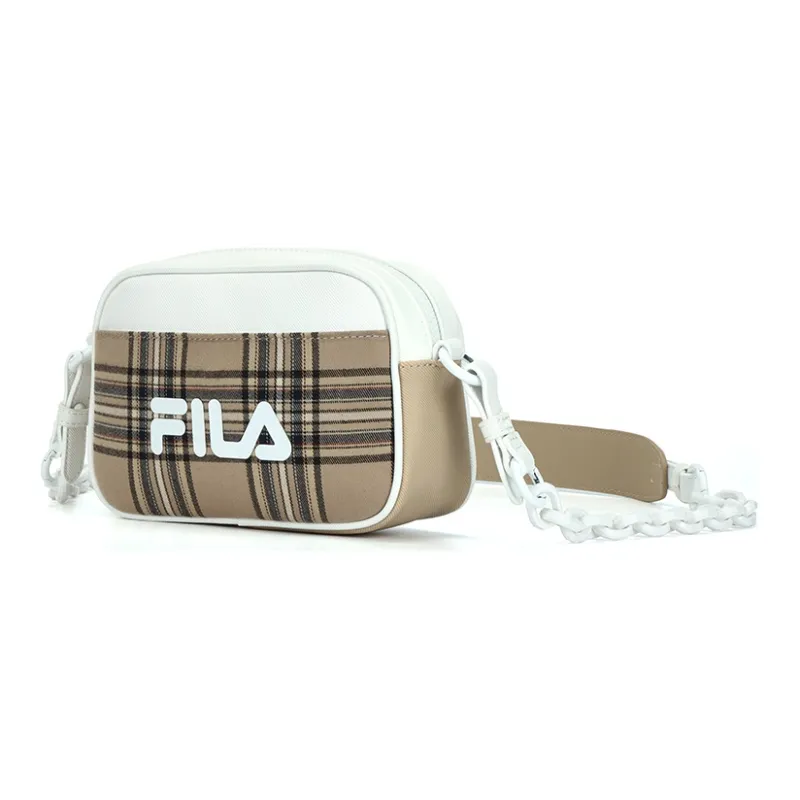 FILA FUSION PU Shoulder Bag Crossbody Bag Women's Dungaree Khaki-1