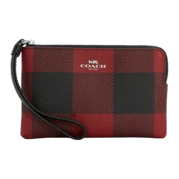 COACH Corner Zip Clutches