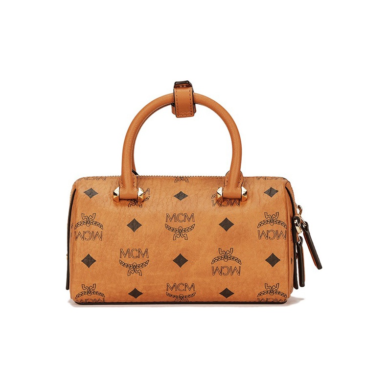 Mcm essential monogram discount tote