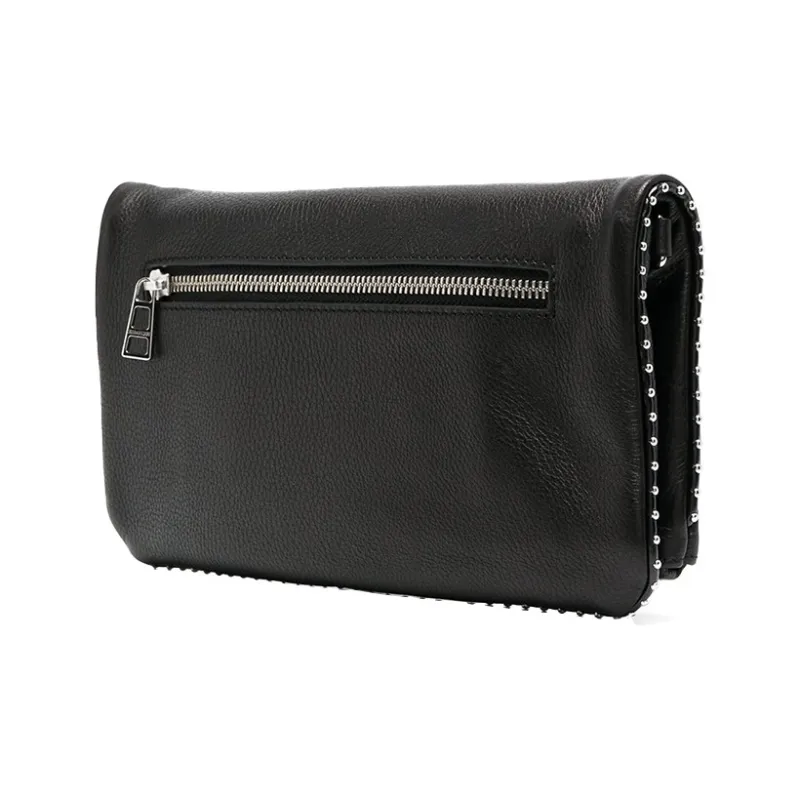 Zadig & Voltaire Studded Clutch Bag-1