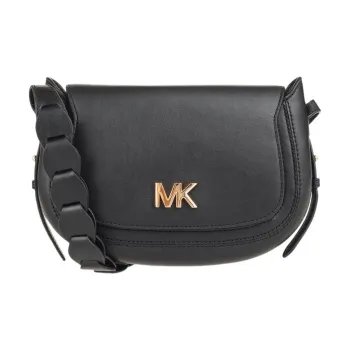 MICHAEL KORS Jolene Leather Shoulder Bag, Crossbody Bag Small Size Women's Black