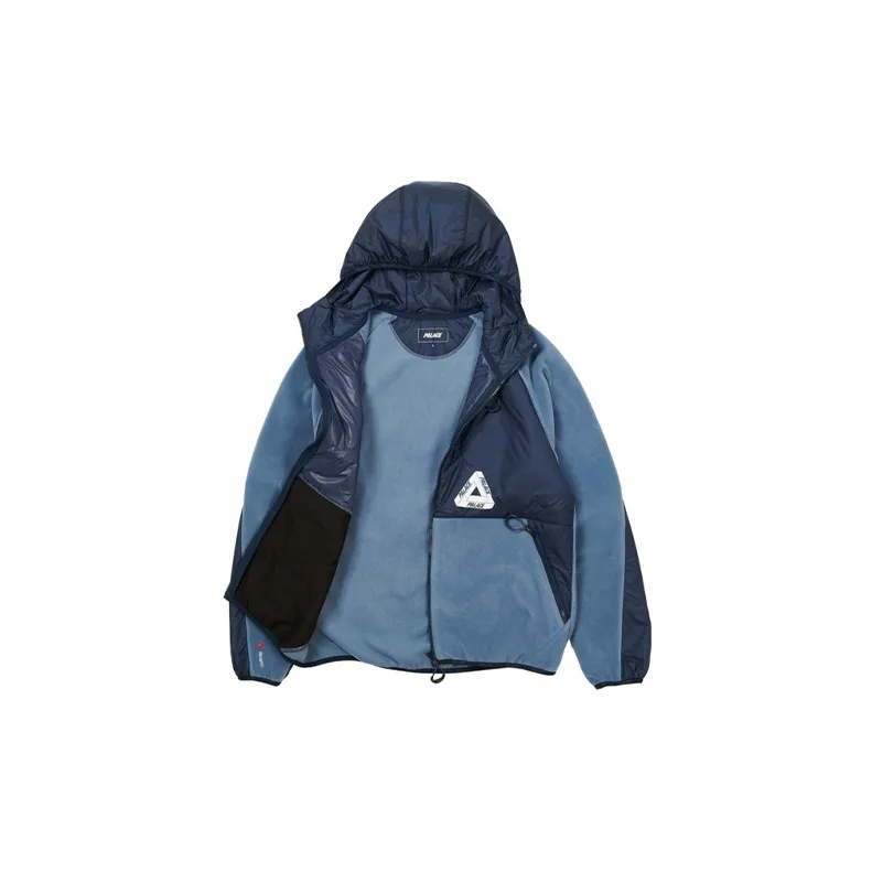 PALACE Puffer Jackets Unisex Blue-2