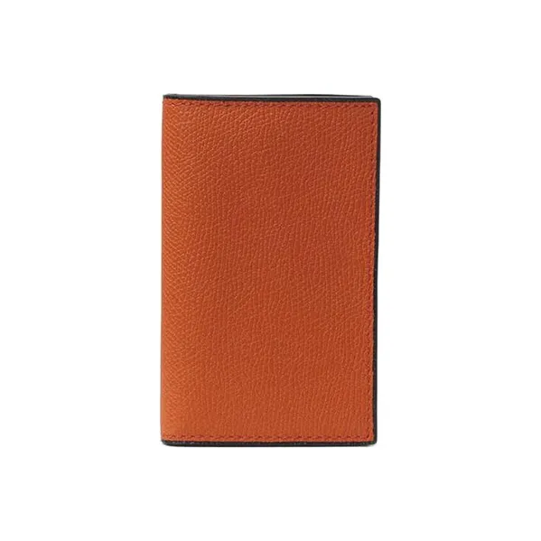 Valextra Cow Leather Card Holder Unisex-0
