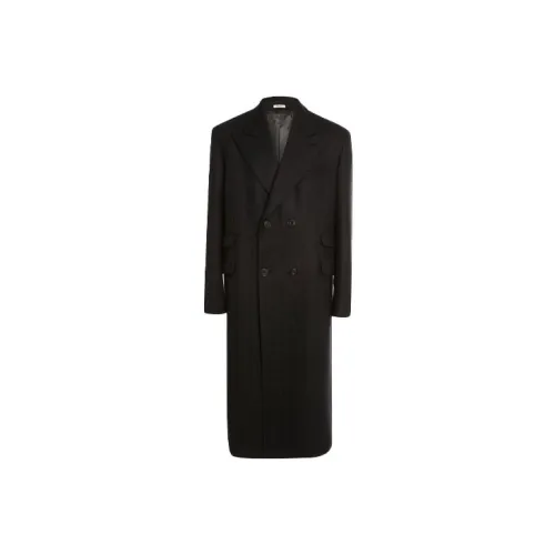 Alexander McQueen Coats Men Black