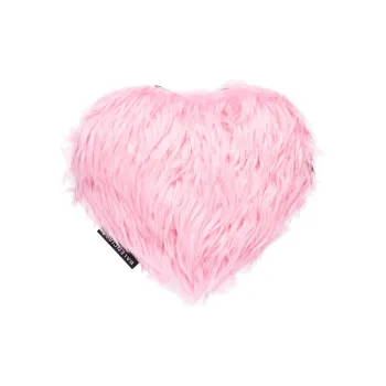 Balenciaga Faux Fur Coin Purse Clutch Regular Women's Pink