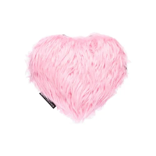 Balenciaga Faux Fur Coin Purse Clutch Regular Women's Pink