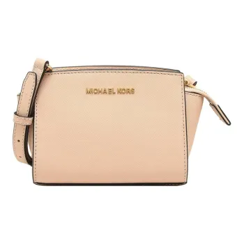 MICHAEL KORS Selma Leather Crossbody Bag Mini Women's Pink