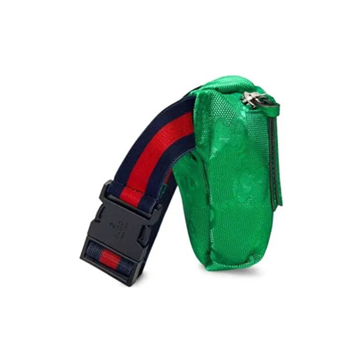 GUCCI Off The Grid Nylon With Leather Fanny Pack Sling Bags Kids' Bags Kids' Green-2