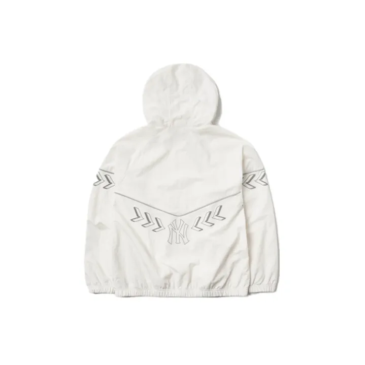 MLB New York Yankees Jackets Unisex Ivory White-1
