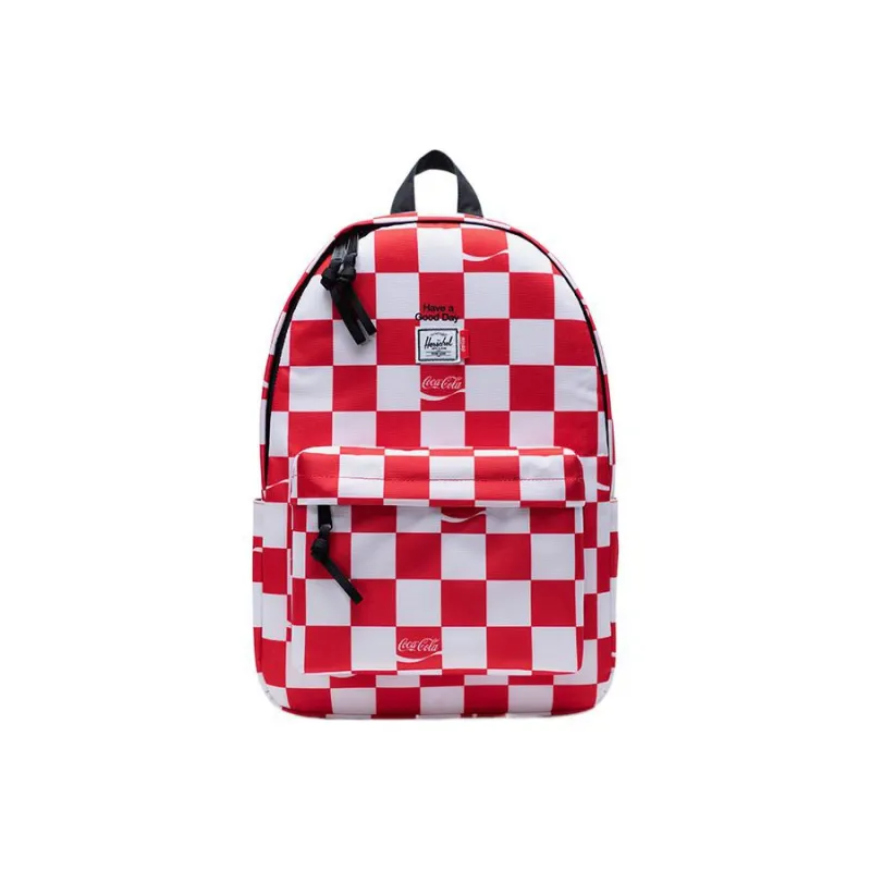 Herschel Polyester Backpack Extra Large Unisex Red/White-0
