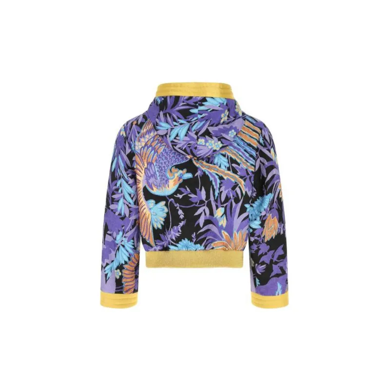 SAINT LAURENT Kimono Long-Sleeved Teddy Jacket-4