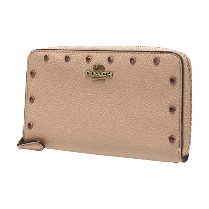 COACH Zip Around Wallets-1