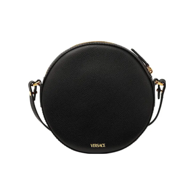 FANSIZHE Calfskin Camera Bags Crossbody Bag Shoulder Bag Women's Black-1