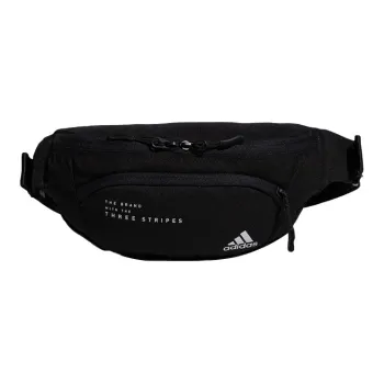 Adidas Polyester Shoulder Bag Crossbody Bag Fanny Pack Regular Unisex Black