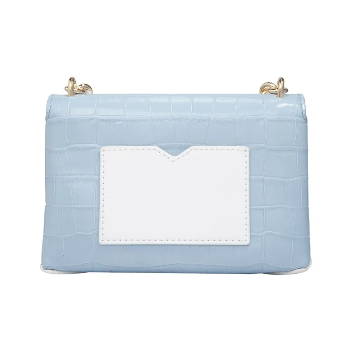 MICHAEL KORS Cece Cow Leather Crossbody Bag, Shoulder Bag Women's Blue-3