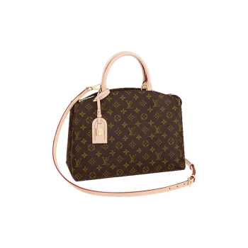 LOUIS VUITTON Canvas Coated Shoulder Bag, Handbag Women's Monogram