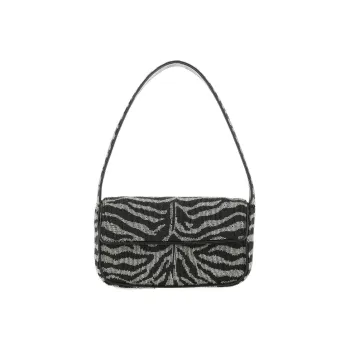 Staud Fabric Shoulder Bag, Handbag Regular Women's Black