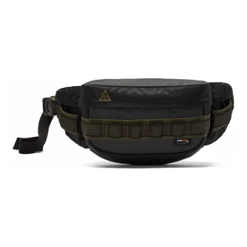 Nike Polyester With Nylon Sling Bags One Shoulder Crossbody Fanny Pack Regular Unisex Black