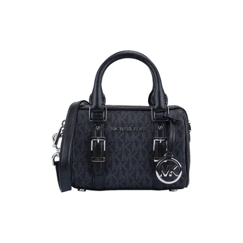 MICHAEL KORS Bedford Leather Boston Bag Handbag Shoulder Bag Crossbody Bag Extra Small Women's Black