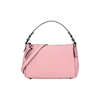 COACH Shay Leather Crossbody Bag Medium Size Women's Cherry Blossom Pink