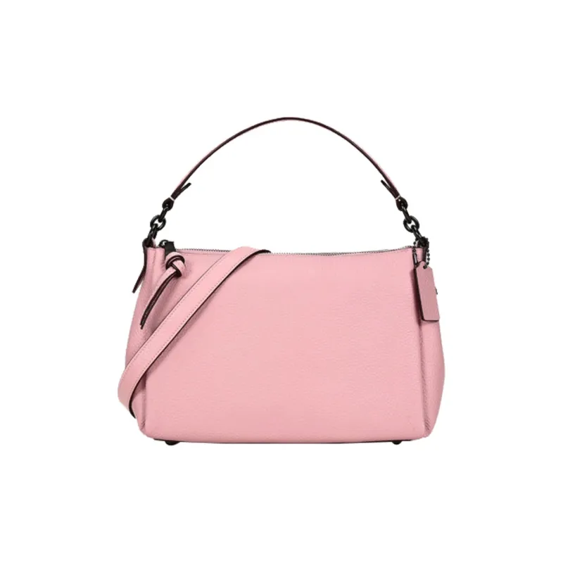 COACH Shay Leather Crossbody Bag Medium Size Women's Cherry Blossom Pink-0