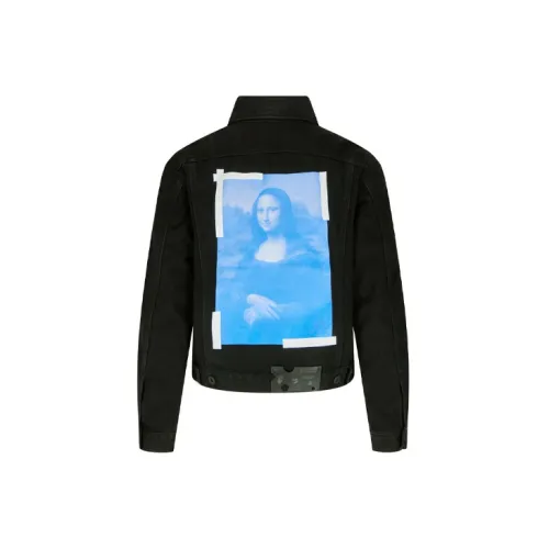 OFF-WHITE Mona Lisa Denim Jacket 