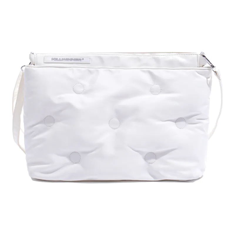 KILLWINNER Cloud Memory Foam Soft Down Cotton Shoulder Bag Women's White-0