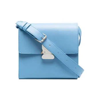 1017 ALYX 9SM Calfskin Shoulder Bag Crossbody Bag Women's Blue