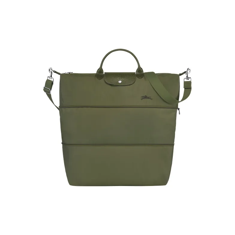 LONGCHAMP Le Pliage Green Canvas Bag Travel Bag Men's-0