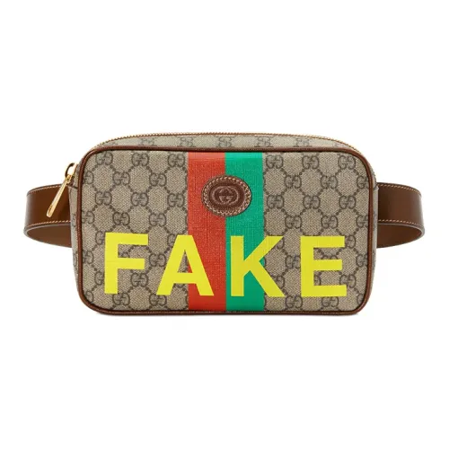 GUCCI Unisex Fake Not Fanny pack