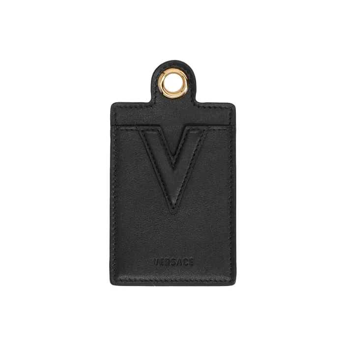 FANSIZHE VERSACE Leather Wallet, Card Holder Men's Black-2