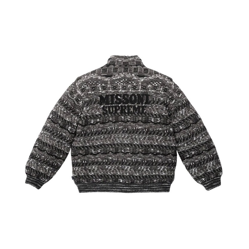 Supreme Chains Quilted Jacket Black L - POIZON