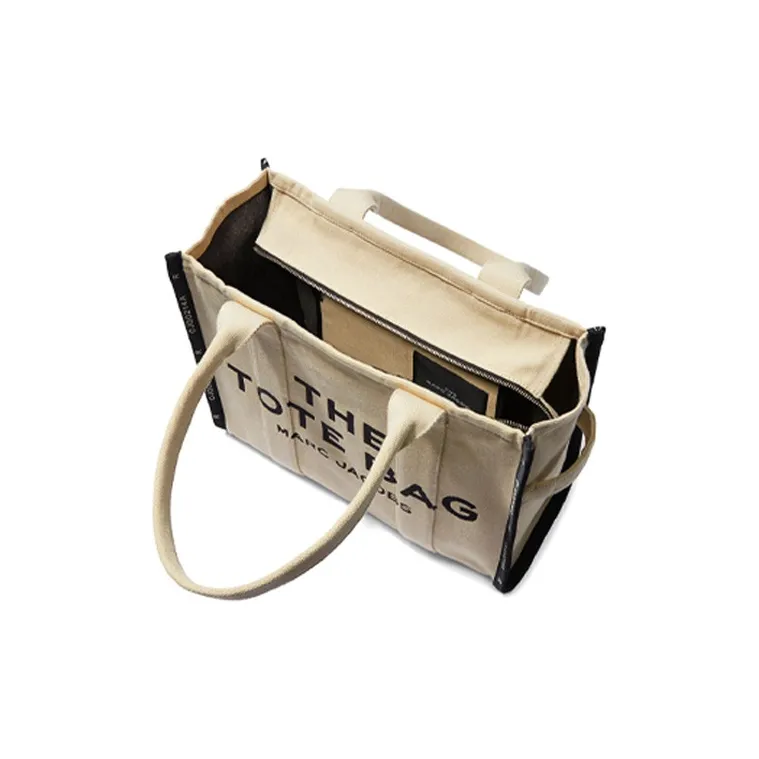 MARC JACOBS The Jacquard Large Tote Warm Sand-3