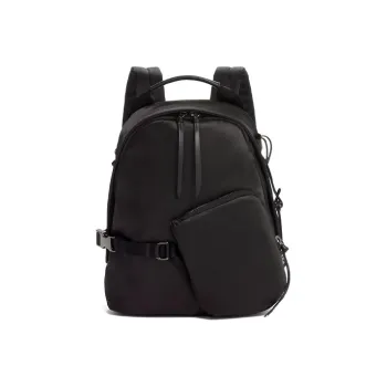TUMI Fabric Backpack Regular Unisex Black