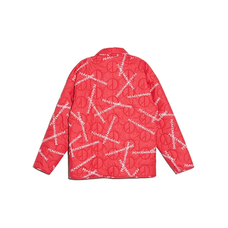 Peaceminusone Jackets Unisex Red-1