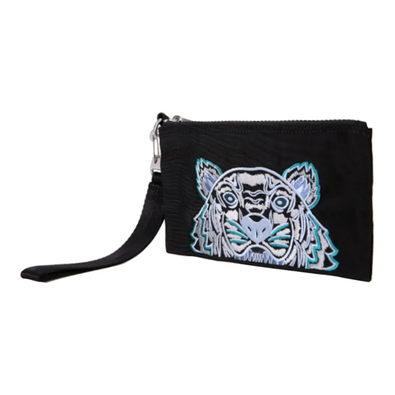 KENZO Tiger Canvas Clutch Men's Black-2