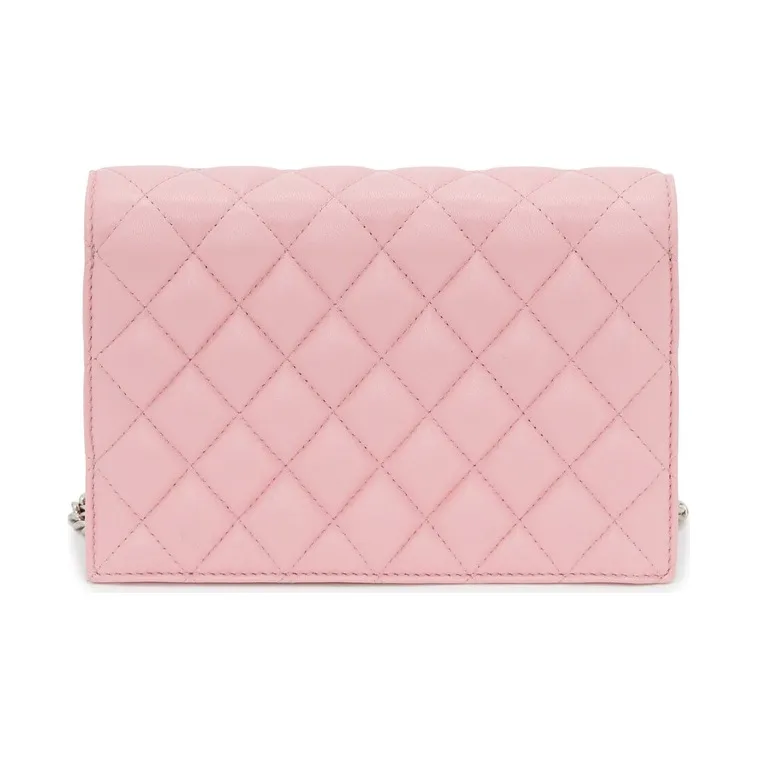 Alexander McQueen Cow Leather Shoulder Bag Crossbody Bag Small Size Women's Pink-2