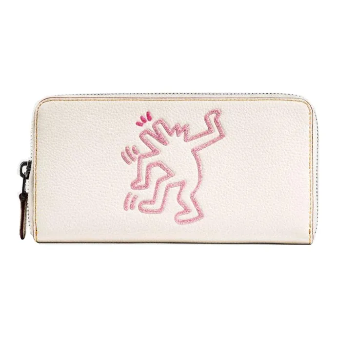 Keith Haring X COACH Accordion Zip Wallets-0