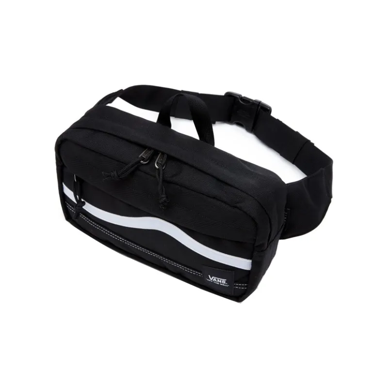Vans Nylon Fabric Fanny Pack Regular Unisex Black White-2