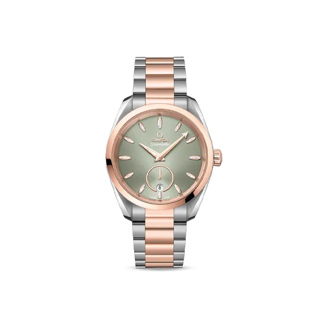 OMEGA AQUA TERRA 150 Meters Automatic Mechanical Movement Women's Watch Watch 38mm Green Dial-0