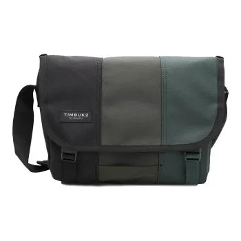 Timbuk2 Canvas Canvas Bag Messenger Bag Shoulder Bag Crossbody Bag Small Size Unisex Sonic Black/Grey Green/Pine Green