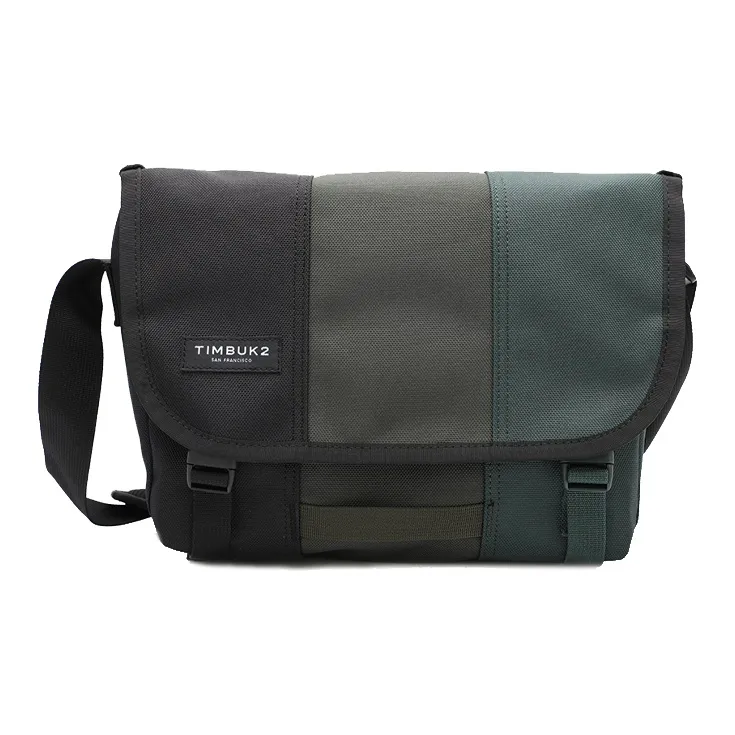 Timbuk2 Canvas Canvas Bag Messenger Bag Shoulder Bag Crossbody Bag Small Size Unisex Sonic Black/Grey Green/Pine Green-0