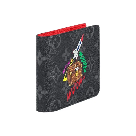 LOUIS VUITTON Multiple Monogram Canvas Wallet, Card Holder, Wallet Men's-1