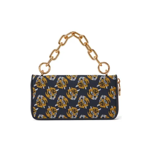 CHARLES&KEITH Fabric Portable Crossbody Chain Bag With Wallet Small Size Women's Multicolor