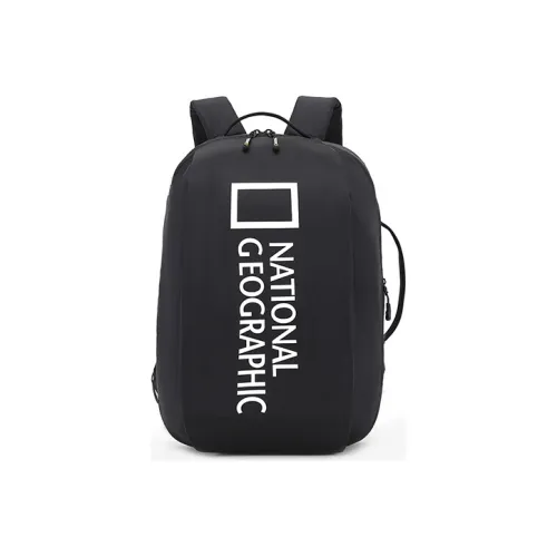 NATIONAL GEOGRAPHIC Nylon Fabric Backpacks Regular Unisex Black
