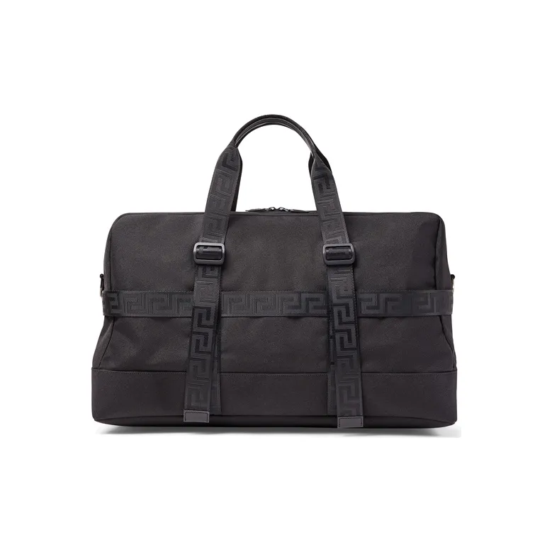 FANSIZHE Nylon Fabric Handbags Travel Bags Men's Black-2
