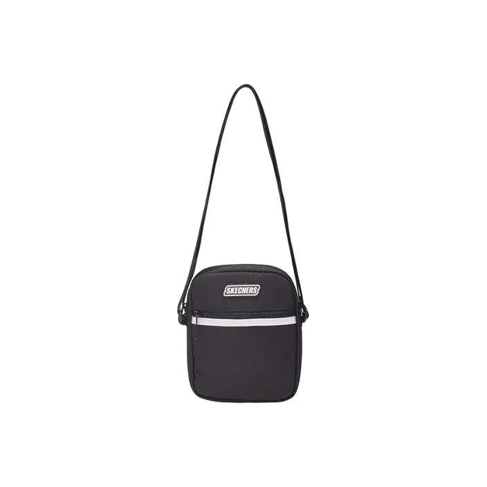 Skechers Fabric Shoulder Bag Crossbody Bag Regular Unisex Pitch Black-1