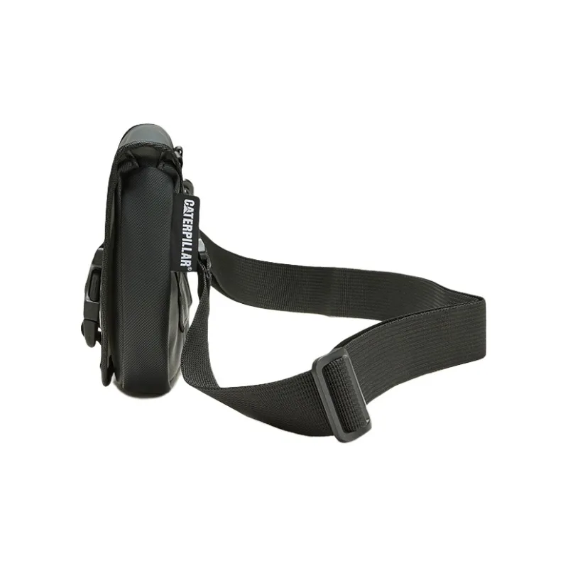 CAT Polyurethane Fanny Pack Regular Unisex Black-2