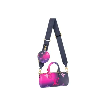 LOUIS VUITTON Papillon Bb Midnight Fuchsia